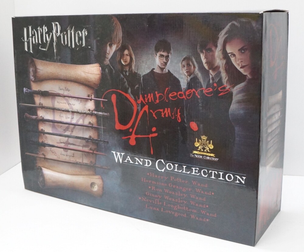 Dumbledore`s Army Wand Collection Harry Potter. Collezione Bacchette  Esercito Silente. The Noble Collection