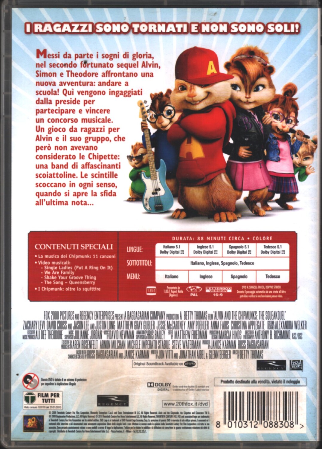 Alvin Superstar 2 – DVD in Italiano – Emporio di milo