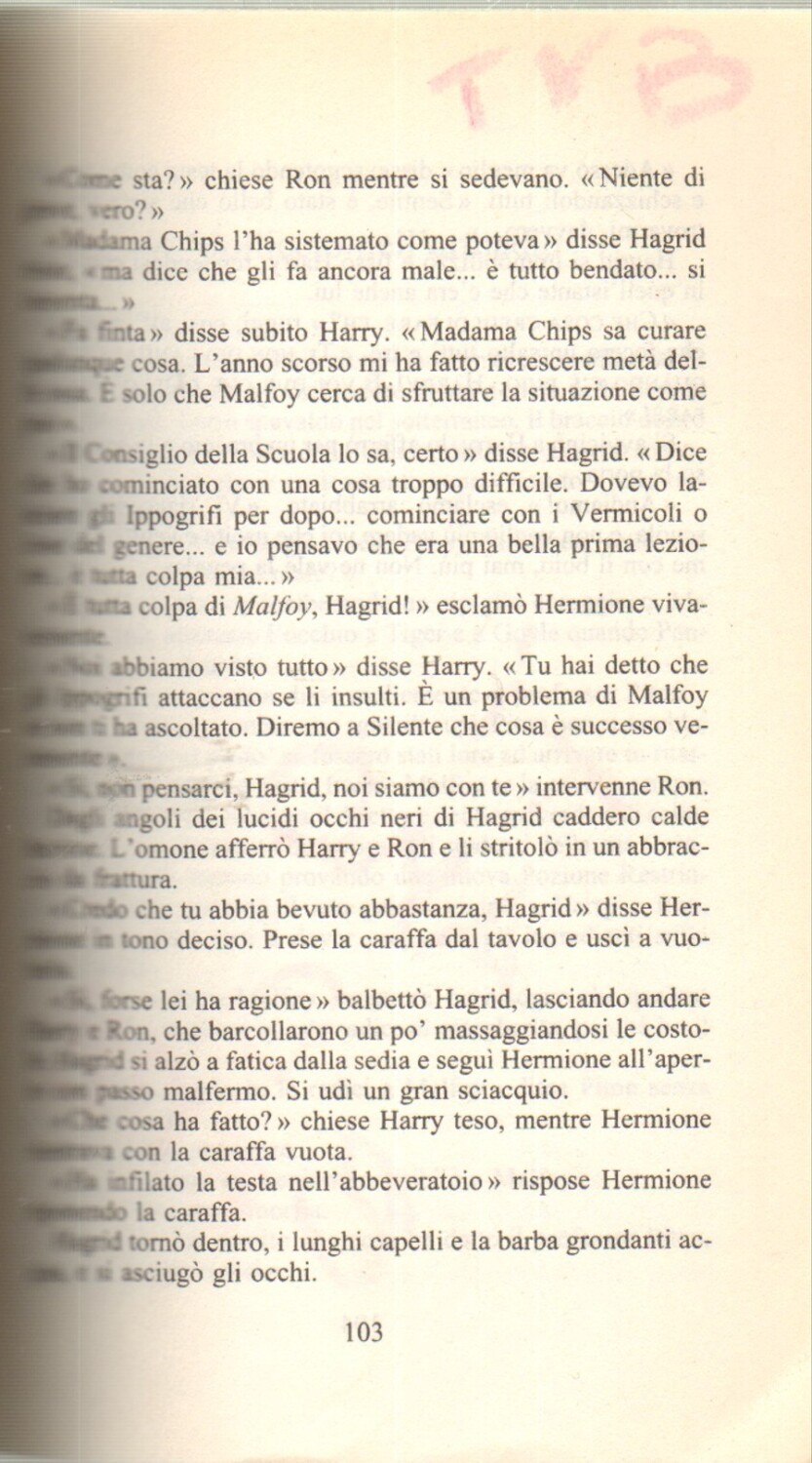 Harry Potter e il prigioniero di Azkaban. HP n. 3 di Rowling 1° ed.  Brossura 2005 Salani – Emporio di milo