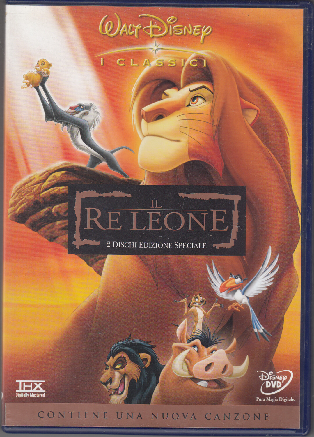 Classici Disney - Il Re Leone dvd in edicola 