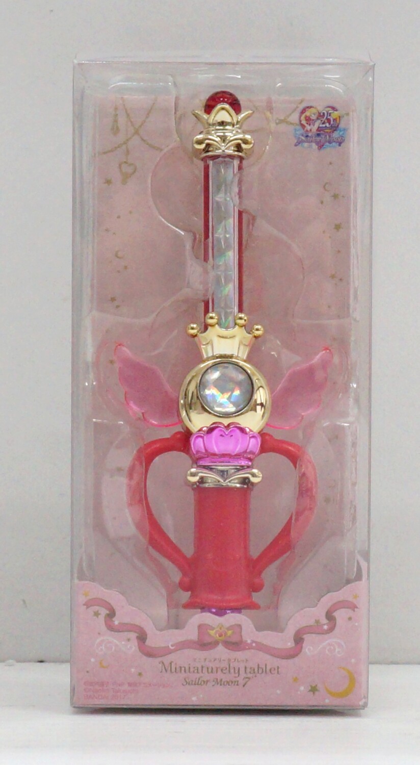 Sailor Moon vol. 7 Miniaturely Tablet. Scettro Lunare di Sailor Moon 10 cm.  Bandai – Emporio di milo