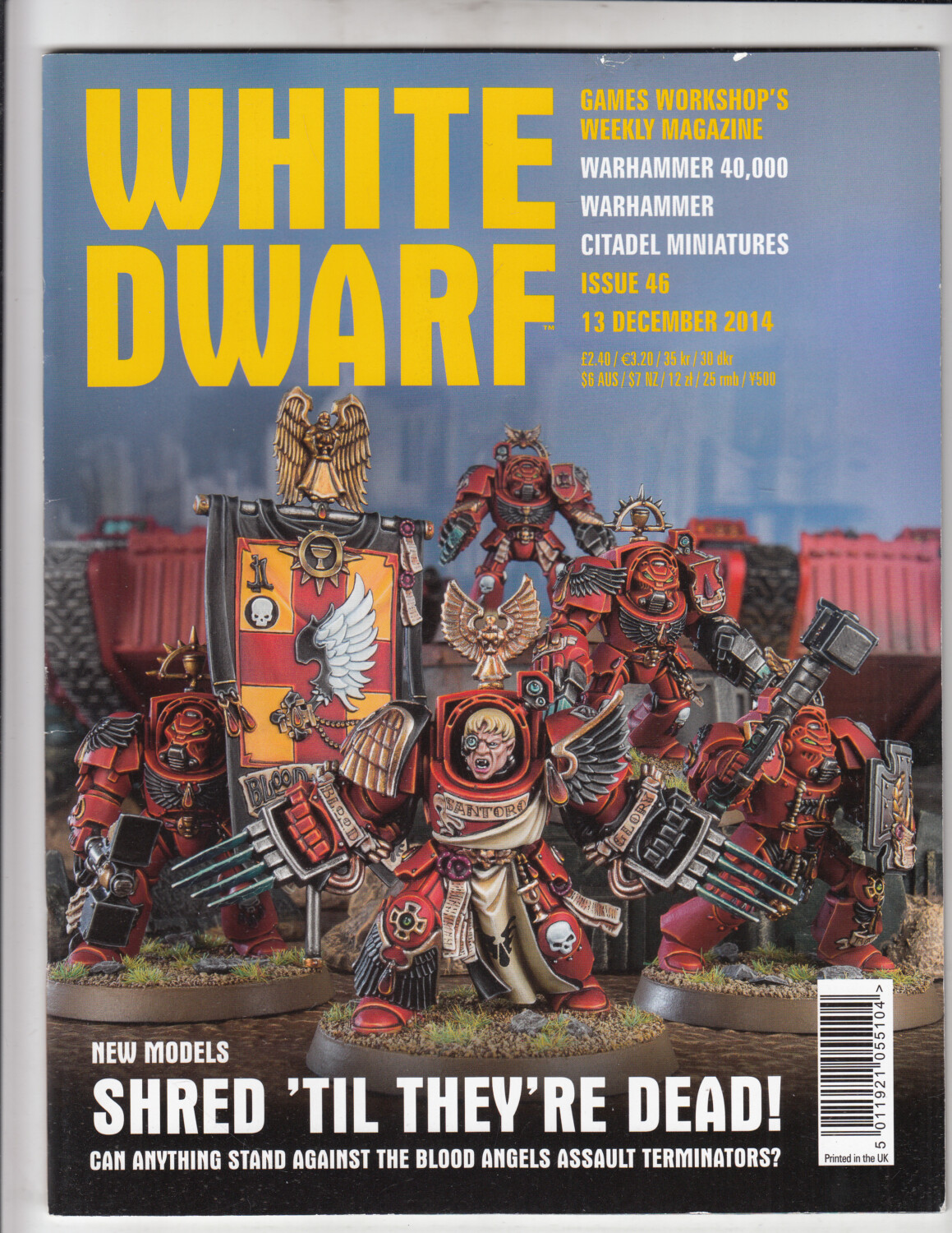 Rivista White Dwarf WD Issue 46 - 13 December 2014 - In Inglese ed. Games Wor...
