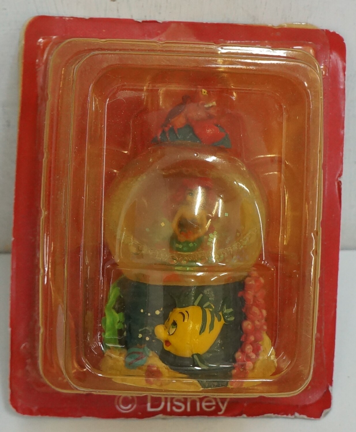 Ariel (La Sirenetta) Walt Disney. Palla di neve Snowglobe cm 7. De Agostini