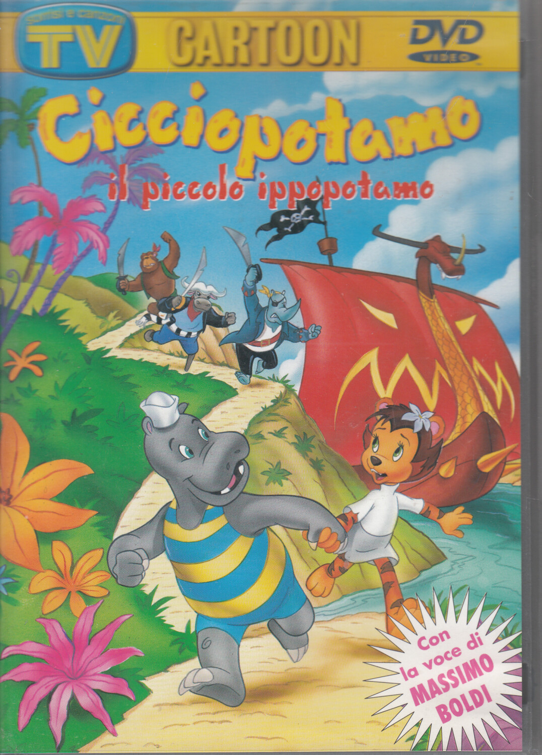 Cicciopotamo – Il piccolo ippopotamo – Versione da edicola. DVD in