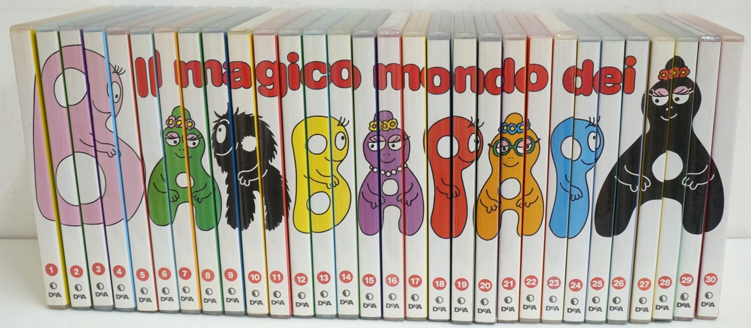 Il magico mondo dei Barbapapà. Raccolta Completa (Episodi 150) (30 DVD)  Versione da edicola. DVD in Italiano – Emporio di milo