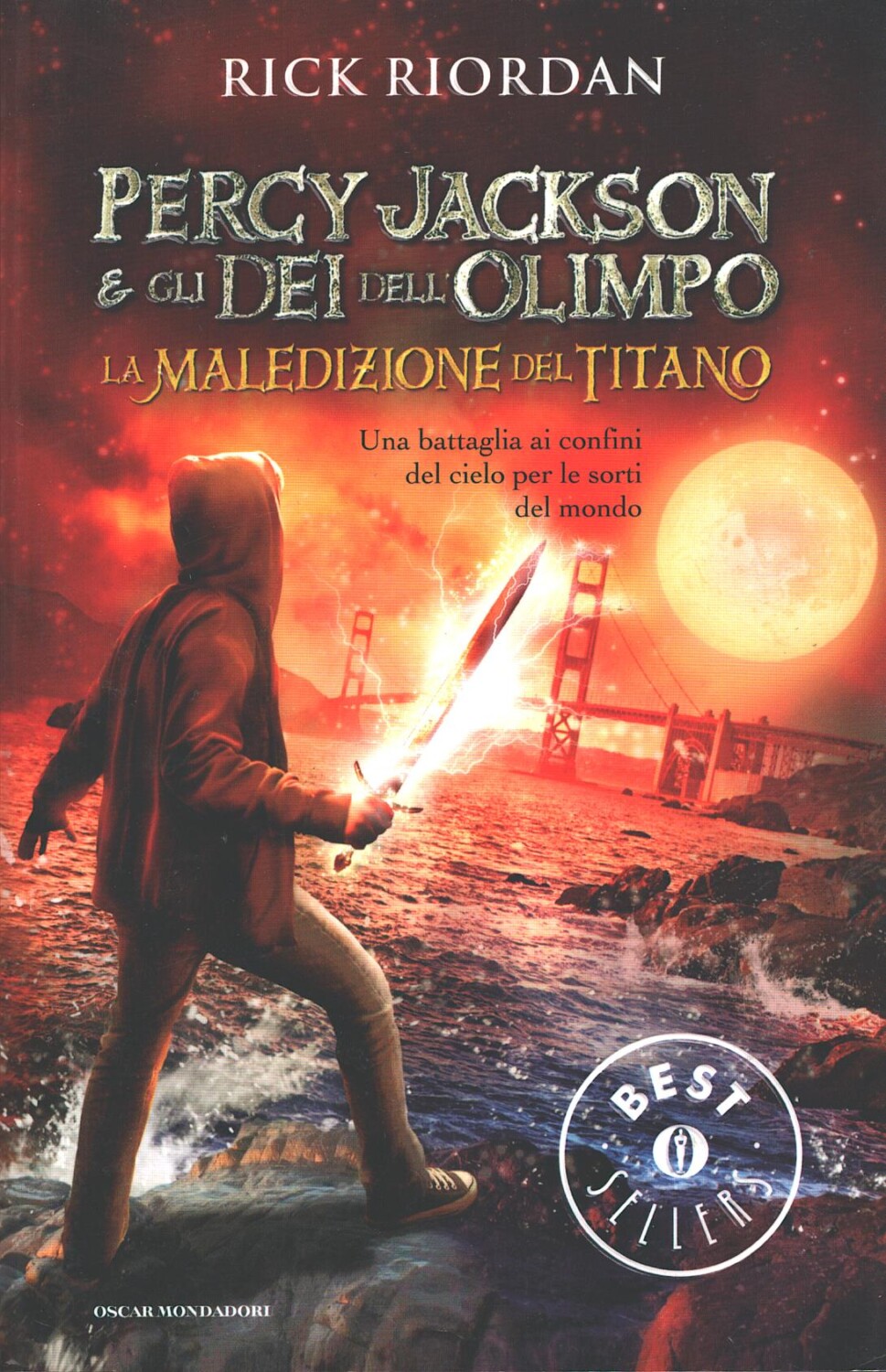 La maledizione del titano – Percy Jackson e gli dei dell'Olimpo vol. 3 di  Riordan, Rick ed. Mondadori – Emporio di milo