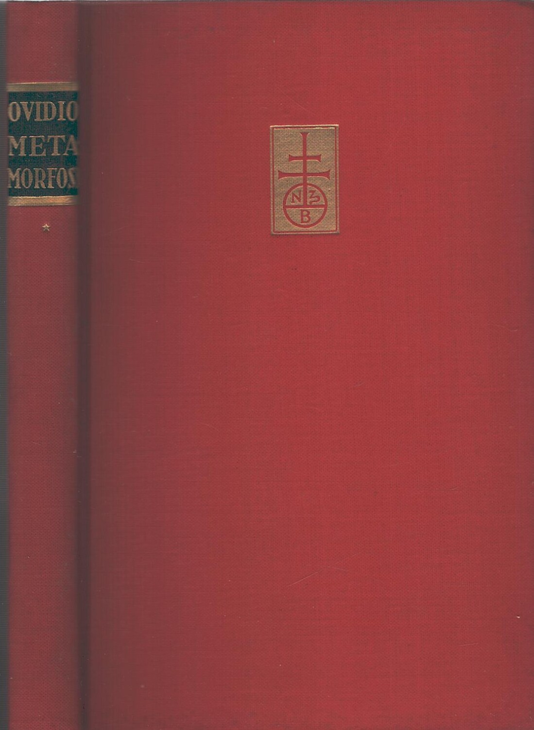 Le metamorfosi volume primo di Ovidio Nasone ed. Zanichelli (1954) –  Emporio di milo