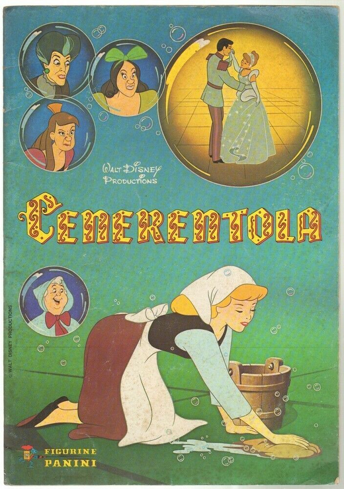 Album Figurine Disney CENERENTOLA 1982 Incompleto. Panini – Emporio di milo