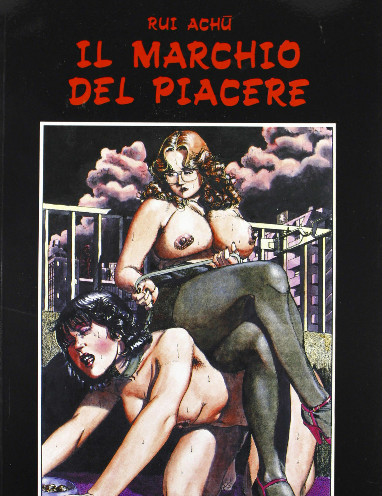 IL MARCHIO DEL PIACERE. Volume a fumetti ed. GLITTERING