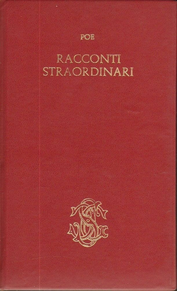 RACCONTI STRAORDINARI di Edgar A. Poe ed. Sansoni 1970